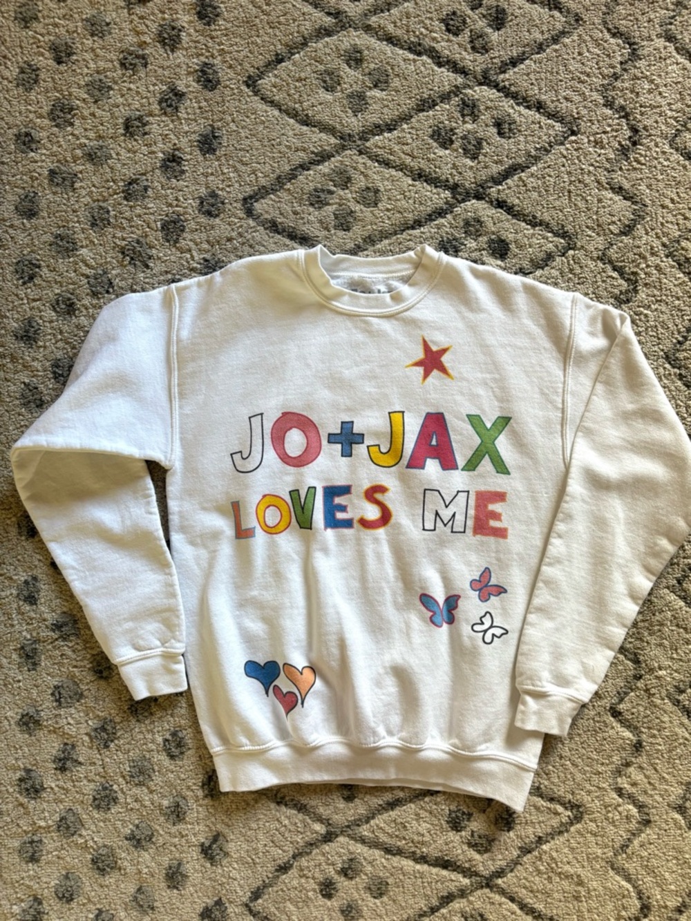 Jo+Jax colorful sweatshirt